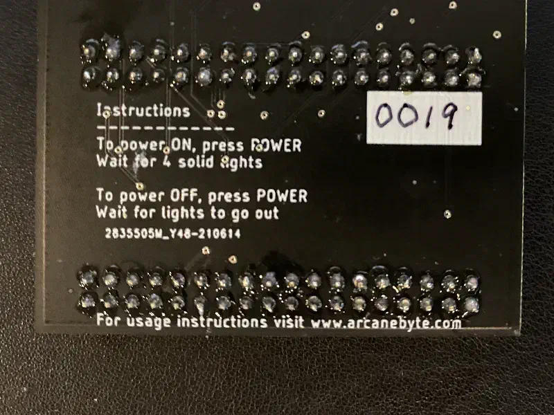 Rev B supports Apple Lisa 2/5, 2/10 (w/ adapter) and Apple ///