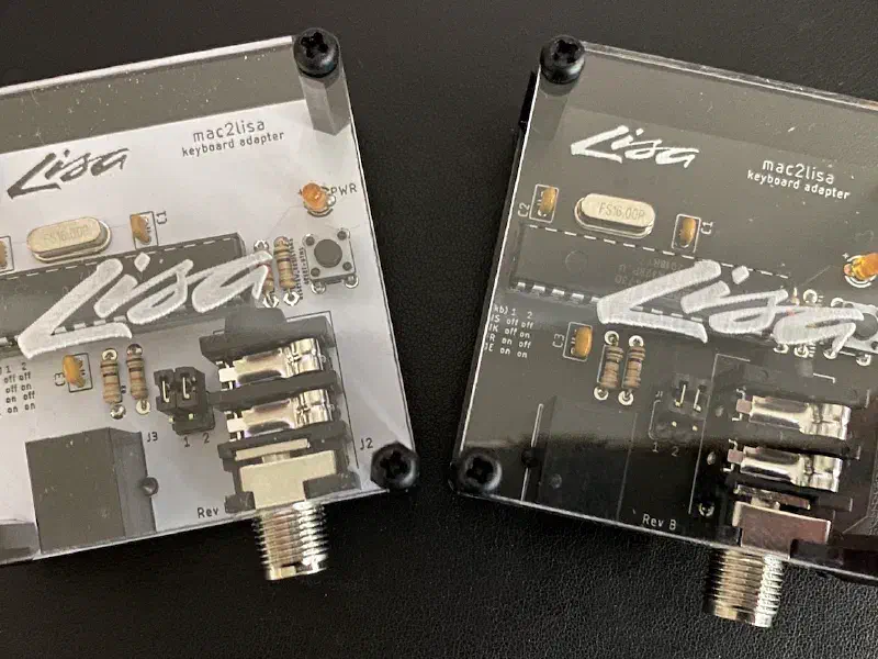 mac2lisa with optional cover