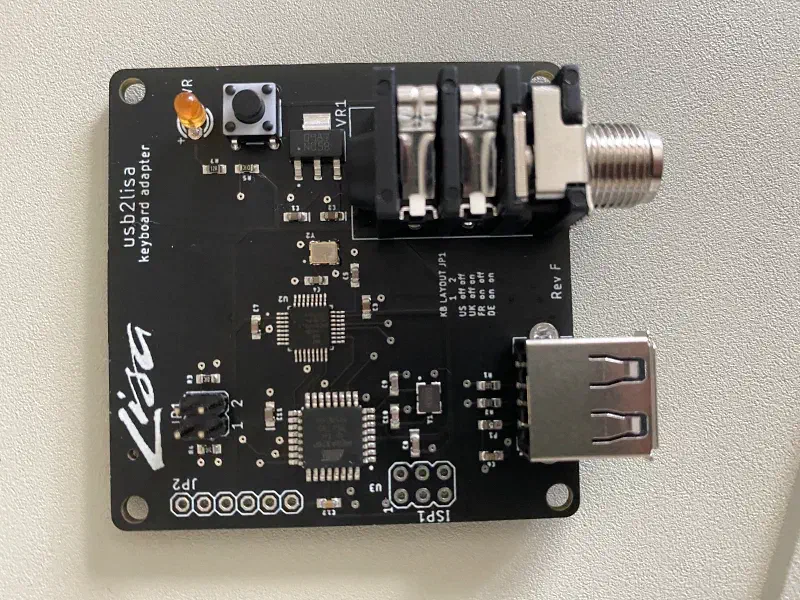 usb2lisa in black