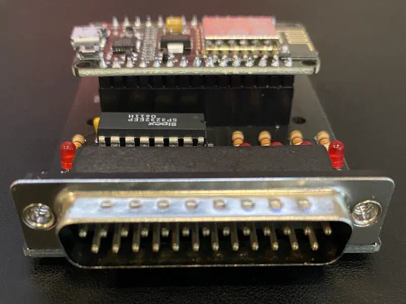 wifimodem with a male connector